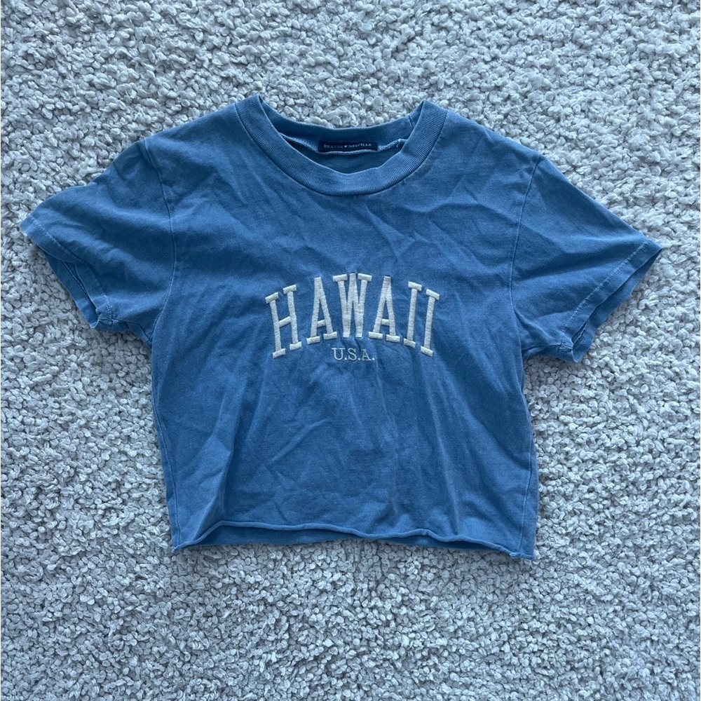 Brandy Melville Hawaii cropped tee